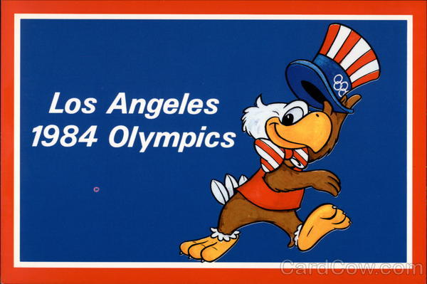 Sam The Olympic Eagle - Los Angeles 1984 Olympics