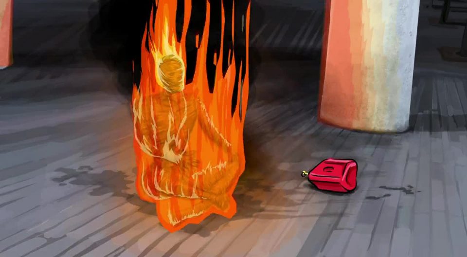 Waking Life: The Fire